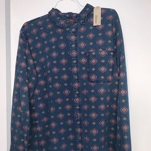 Arizona blue button up size XL
